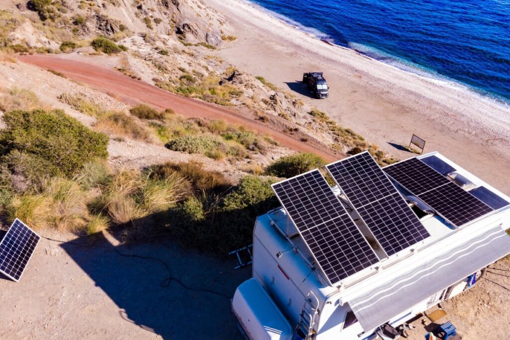 zonnefolie caravans